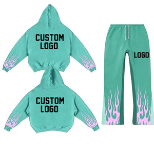 Comfortable Men Tracksuits In Wholesale Hot Selling Men Tracksuits For Adults Thick <b>Hoodie</b> Jogger Track Suit Set For Man - Product Image 3
