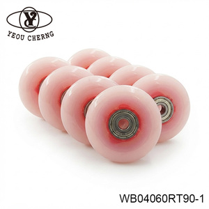 ล้อสเก็ต PU ความเร็วสูง ขนาด 60x24 มม. พร้อมลูกปืน ABEC-11 - อุปกรณ์กีฬาจากโรงงานโดยตรง - Product Image 5
