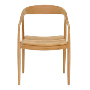 Chaise de salle à manger en teck avec bras chaise en bois pour salle à manger utiliser meilleure qualité en gros - Product Image 3