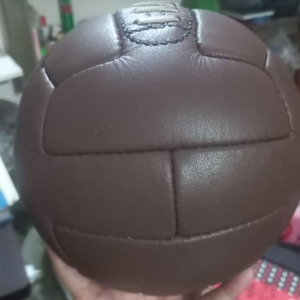 Wholesale Leather Football Vintage Soccer Ball Hand <b>Stitched</b> Retro Classic Sports <b>Gift</b> Brown Finish vintage football for sale - Product Image 2