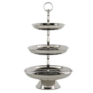 ขาตั้งเค้กสแตนเลสทำมือ ปรับระดับได้ ขายส่ง อุปกรณ์ตกแต่งงานหรูหรา สำหรับงานเฉลิมฉลอง Zahid Exports - Product Image 1