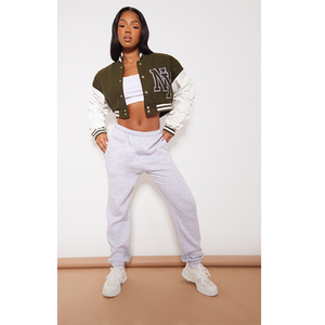 Blouson universitaire court en laine épaisse et chaude pour femme, avec boutons en corne – Meilleure vente pour adultes et jeunes filles - Product Image 1