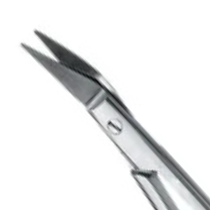 Dean Scissors 16.5CM 1 Blade Serrated <b>Tungsten</b> Carbide Stainless Steel Surgical Dental Cutting Instrument Tool - Product Image 3
