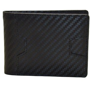 <b>Men's</b> Carbon Fiber Bi-Fold <b>Wallet</b> Slim Geometric Pattern Daily Use Fold Closure Personalised Front Pocket Money Clip <b>Wallet</b> - Product Image 1