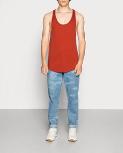 เสื้อกีฬาผ้าฝ้ายแห้งเร็ว น้ำหนักเบา ทรงหลวมพิเศษ สำหรับออกกำลังกาย ฟิตเนส เสื้อกล้ามผู้ชาย สำหรับยิม - Product Image 2