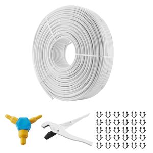 Tubo Composito Alluminio-Plastica PEX-AL-PEX da 984ft 5/8ft, Spessore 0.08ft, per Riscaldamento a Pavimento Radiante con Barriera all'Ossigeno, Tubi e Tubazioni in Plastica - Product Image 1