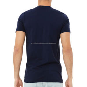 Camiseta Personalizada de Color Puro 100% Algodón Suave Ligera Transpirable Cuello Redondo Manga Corta para Hombre - Product Image 6