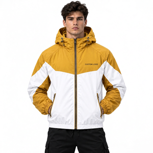 Chaqueta Cortavientos Ligera y Ecológica Personalizada para Hombre, Estilo Urbano, con Logotipo, Ropa Casual de Calle, Poliéster y Algodón - Product Image 3