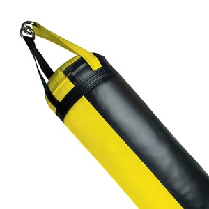 High Quality Custom Label Professional Punching Bag Yellow-Black Design For Boxing Stretch-Feature Best Price - Product Image 2