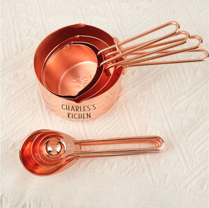 Copper Stylish <b>Measuring</b> Cups Set With Wired Handle Shiny Polished Kitchenware Handcrafted Reasonable Price <b>Measuring</b> <b>Tools</b> - Product Image 1