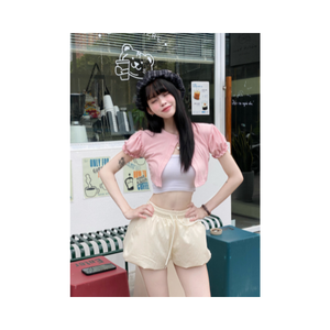 Shorts Bermuda de Alta Calidad para Mujer, Tela Sedosa Arrugada, Secado Rápido, Ecológicos, Ropa de Negocios a la Moda, Servicio ODM Vietnamita - Product Image 5