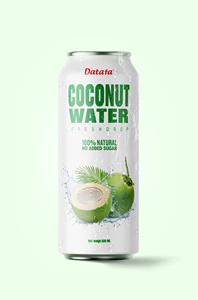 น้ำมะพร้าวแท้ 100% ไม่เติมน้ำตาล บรรจุกระป๋องสเตอริไลซ์ 500 มล. รับผลิตแบบ OEM/ODM คุณภาพสูง ขายส่ง - Product Image 3