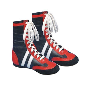 Chaussures de boxe professionnelles Takeshi Fight Gear 2026 en cuir véritable, légères et respirantes, à lacets – Qualité supérieure, directement de l'usine - Product Image 1