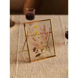 Vintage Metal Glass Hanging Photo <b>Frame</b> Wall Display <b>Picture</b> Holder Home Decor - Product Image 5