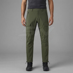 Pantalon de randonnée pour homme avec tissu technique léger, coutures renforcées et taille ajustable - Product Image 3