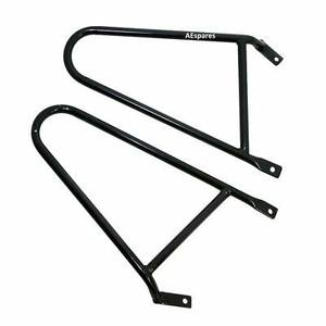 Rieles de acero negro para portaequipajes, compatibles con Royal Enfield Interceptor 650 GT 650 - Product Image 1