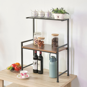 Shopee OEM Ebay Organizador de almacenamiento Fabricante Artículos para el hogar DIY MIT Estantes de cocina Fábrica de Taiwán Hogar Metal Moderno - Product Image 3