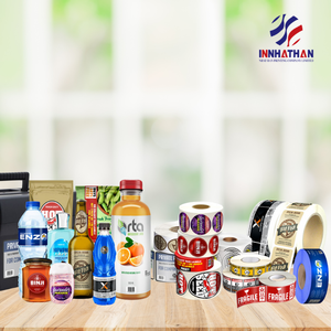 Étiquettes personnalisées à prix abordable, autocollantes, pour café, boissons énergisantes, résistantes à l'eau et à la chaleur, forme personnalisée - Product Image 3