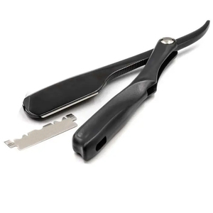 Navaja de Barbero Profesional de Acero Inoxidable de Una Sola Hoja con Logotipo Personalizado, el Mejor Fabricante de Accesorios para Afeitadoras Masculinas - Product Image 6