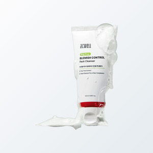 Nettoyant visage le plus vendu Akwell Tea Tree Blemish Control Pack Cleanser 120ml, nettoyant visage à base d'acides aminés, crème nettoyante pour le visage - Product Image 3