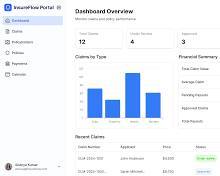 Software de gestión de seguros para pólizas, reclamos, clientes, renovaciones, pagos, agentes y informes. - Product Image 3