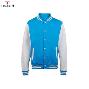 Chaqueta Varsity con Parche de Lona Gruesa y Logotipo Personalizado, Bordado de Alta Calidad, Transpirable, Resistente al Viento, Estilo Vintage, Unisex - Product Image 1