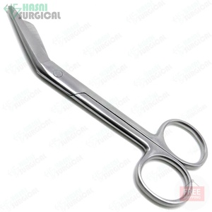 Ciseaux Lister pour pansements, 6 pièces, lames courbes en acier inoxydable, manuels, haute qualité, certifiés CE, taille personnalisée, revêtement de couleur différente - Product Image 5