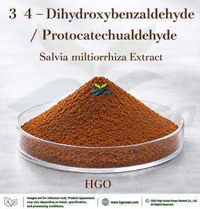 Hgo สารสกัดจากซัลเวีย miltiorrhiza บริสุทธิ์3 4-Dihydroxybenzaldehyde/โพรโทคาเทคค ualdehyde 1% - Product Image 1