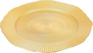 Plato de Presentación de Lujo para Bodas, Base Redonda Elegante para Cena, Decoración de Mesa para Banquetes, Hoteles y Fiestas - Product Image 2