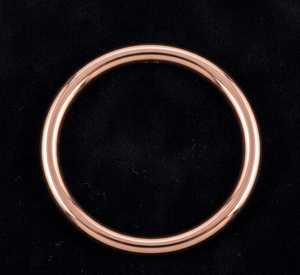 Adjustable Copper Bangle <b>Bracelet</b> Unisex Fashion Jewelry Custom Size Bulk Production Metal Crafts - Product Image 5