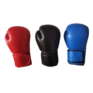 Professional Grade Boxing Gloves with Extra Thick Padding Durable <b>Synthetic</b> <b>Leather</b> Adjustable Wrist Strap for Sparring - Product Image 4