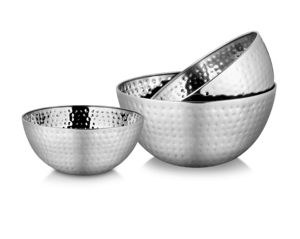 ชุดหม้อสเตนเลสสตีลแบบตีลายขัดเงาทันสมัยรักษ์โลกขนาด 20 ซม. - Product Image 1
