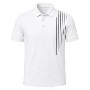 เสื้อผู้ชายทรงแอธเลติก แบรนด์ Elite รับสกรีนโลโก้ ระบายเหงื่อได้ดี เป็นมิตรต่อสิ่งแวดล้อม ดีไซน์สีตัดต่อ เหมาะสำหรับกอล์ฟ เทนนิส วิ่ง และออกกำลังกาย - Product Image 2
