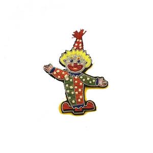 Patch brodé Feu avec nuage de fumée, à coudre sur vêtement, design personnalisé mignon, forme irrégulière, en tissu - Product Image 6