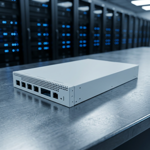 Premium White Aluminum Alloy 5052Al 1U Rackmount Server Chassis USB/Audio Ports Made Taiwan Secure Data Center Infrastructure - Product Image 5