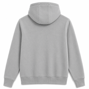 Sudadera con capucha completa con cremallera para hombre OEM, sudadera con capucha de forro polar con logotipo personalizado, fabricante de sudaderas lisas. - Product Image 4