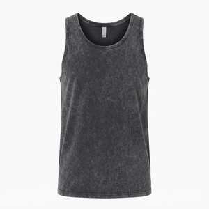 Camiseta sin mangas vintage para hombre, estilo acid wash, informal, para gimnasio, fitness, estilo urbano, retro, de algodón lavado, ropa deportiva de verano - Product Image 5