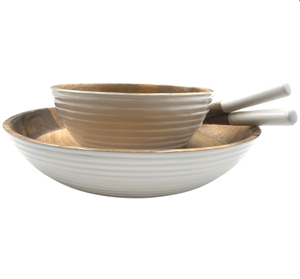 Bol à salade en émail imprimé floral rose pour restaurant, cadeaux de mariage, vaisselle de table, décoration de cuisine - Product Image 2