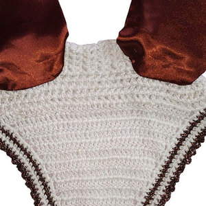 Factory Price Horse Ear <b>Bonnet</b> Soft Mesh Design Premium Quality Equestrian Horse Ear <b>Bonnet</b> For Adults - Product Image 6