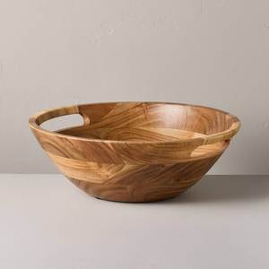 Handmade Wooden Fruit Basket With Handle Retro Design For Fruit And Snacks Gifting - Product Image 3