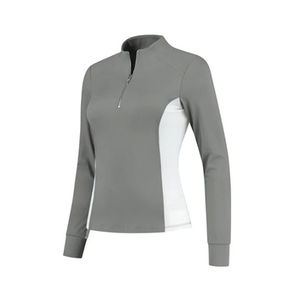 Hauts de base personnalisés haut de gamme pour femmes équestres, pour l'équitation, avec tissu anti-humidité et matière respirante - Product Image 6