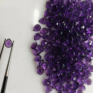 Ametista Africana Natural, Corte Pera de 5x4MM, Gema Suelta de la Mejor Calidad para Joyería - Product Image 4