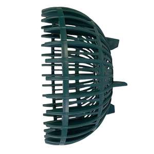 Maceta Redonda de Plástico PP Negra de Estilo Zen Asiático, Origen Vietnam, para Orquídeas, Hogar, Jardín, Vivero, 300x165, Logotipo Personalizado - Product Image 2