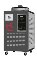 Refroidisseur d'eau industriel DEW 1 TR, refroidisseur à air avec compresseur Emerson Copeland 220V AC