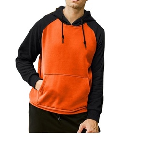 Sweat-shirts et pulls streetwear pour hommes de qualité supérieure, prix de gros, logo brodé personnalisé, sweats à capuche unis épais - Product Image 5