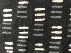 Tissu en coton imprimé à la main en gros – Tissu en coton indien à rayures noires et blanches pour fournisseurs de vêtements et de textiles - Product Image 2