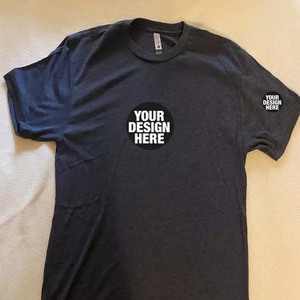 Custom Private Label <b>Charcoal</b> Grey <b>T</b> <b>Shirts</b> Bella Canvas 3001 Bulk Apparel Supplier Canada - Product Image 1