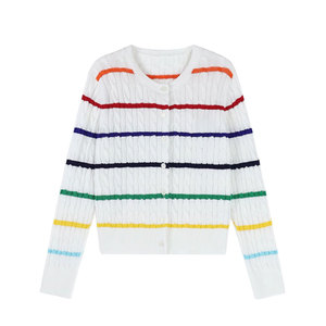 Cárdigan para Mujer, Tejido Suave, Ligero, Manga Larga, Ajuste Cómodo, Elegante, para Uso Diario - Product Image 6