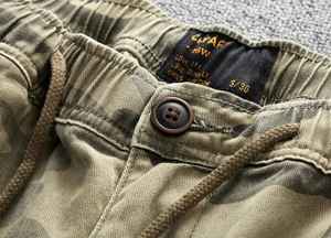 Nuevos Pantalones Cortos Formales de Camuflaje Personalizados para Hombre, Verano, Multibolsillos, Transpirables, de Secado Rápido, Ligeros, 100% Algodón, Alta Calidad - Product Image 4