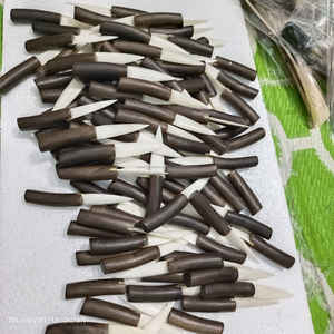 Cuchillo de hueso de la mejor calidad con mango de madera Carpeta blanca de hueso de búfalo real Carpeta de hueso de papel plegable pulida al precio más bajo - Product Image 6